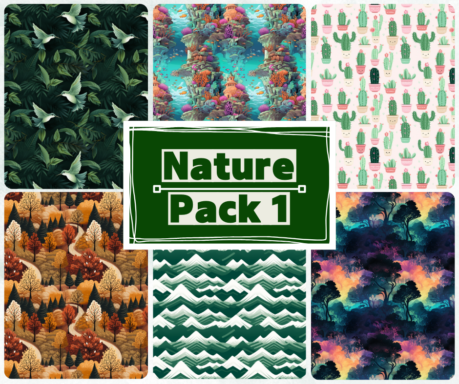 Nature Pack 1: Seamless Patterns