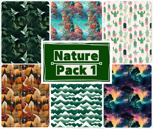 Nature Pack 1: Seamless Patterns