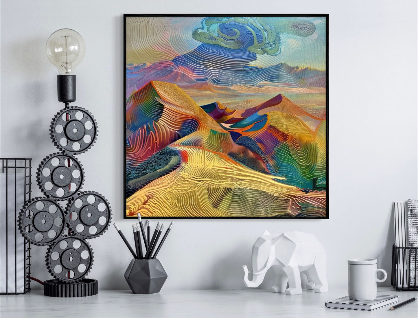 Canvas Prints, Art Space, Imagination, Mountains, Poster Prints