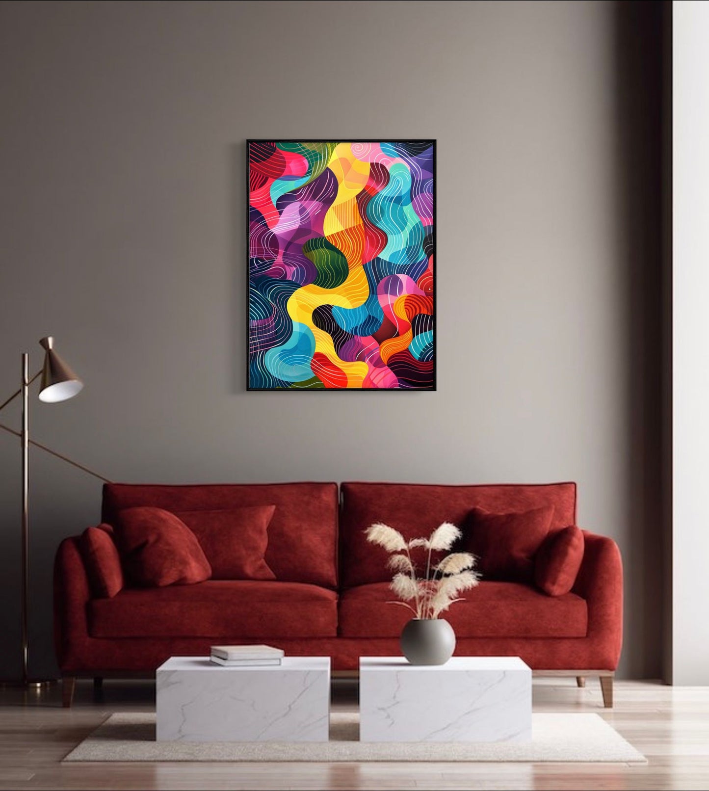 Canvas Prints, Art Space, Abstract, Poster Prints