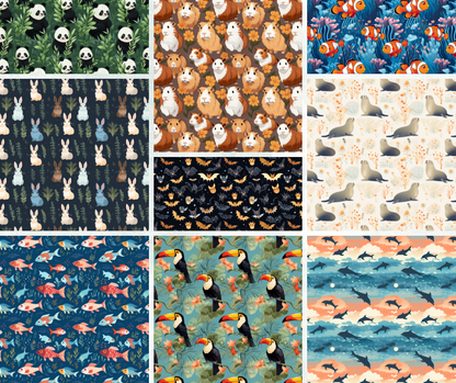 Animal Pack: Seamless Patterns