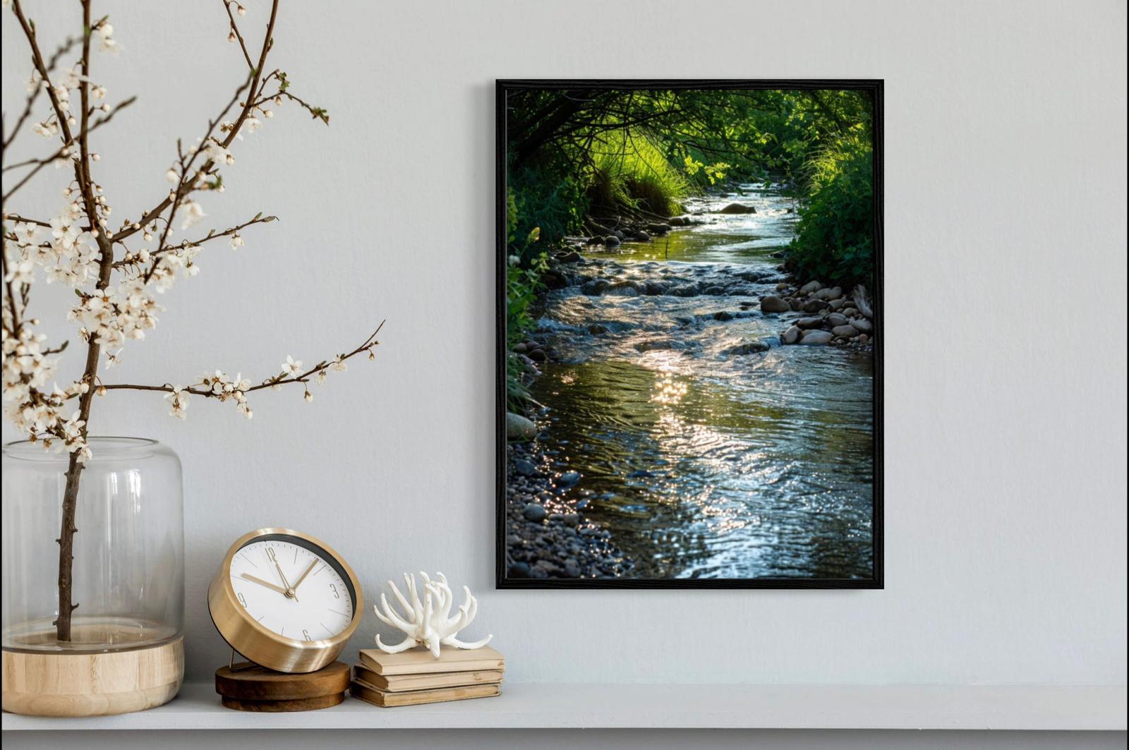 Canvas Prints, Art Space, River, Poster Prints