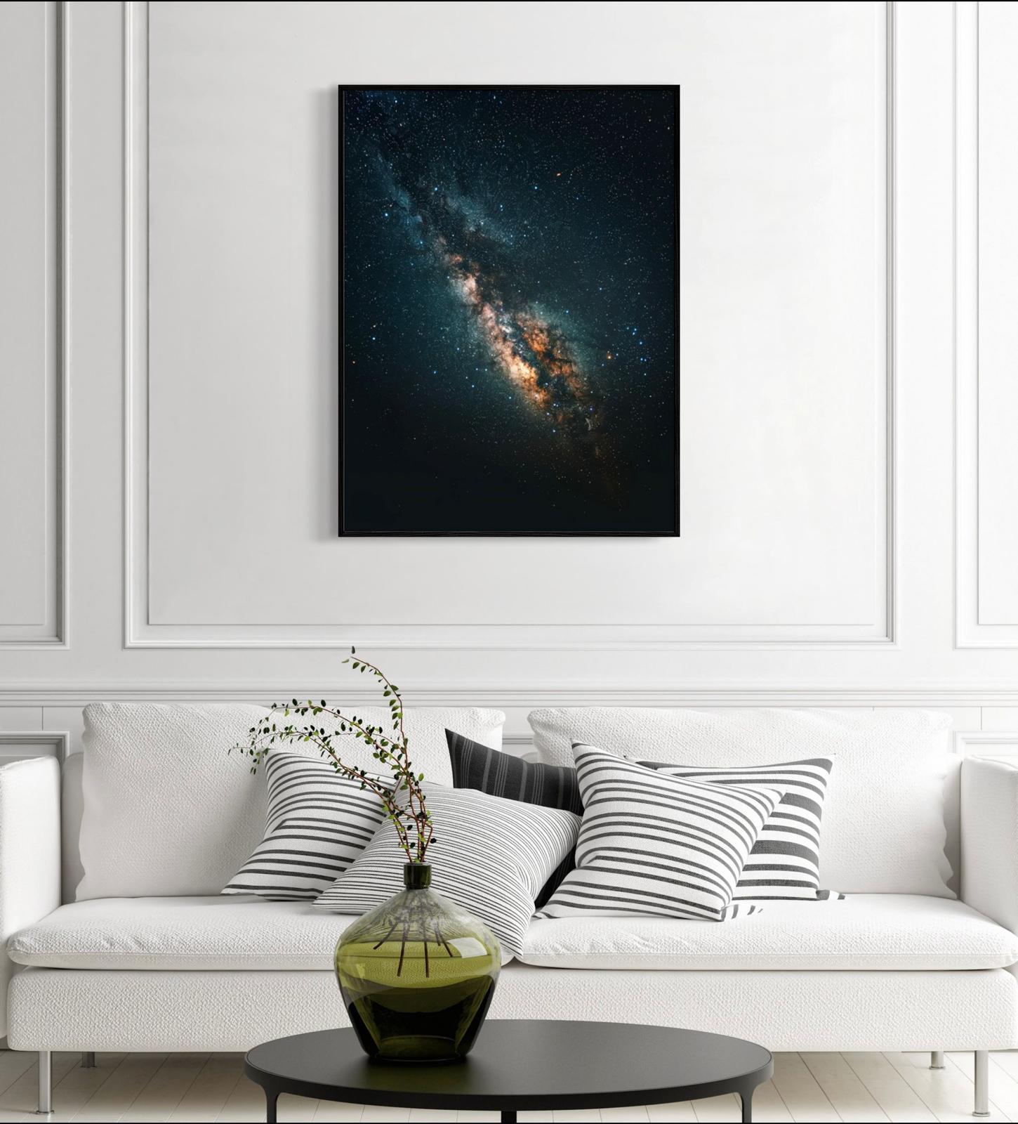 Canvas Prints, Art Space, Milky Way, Poster Prints