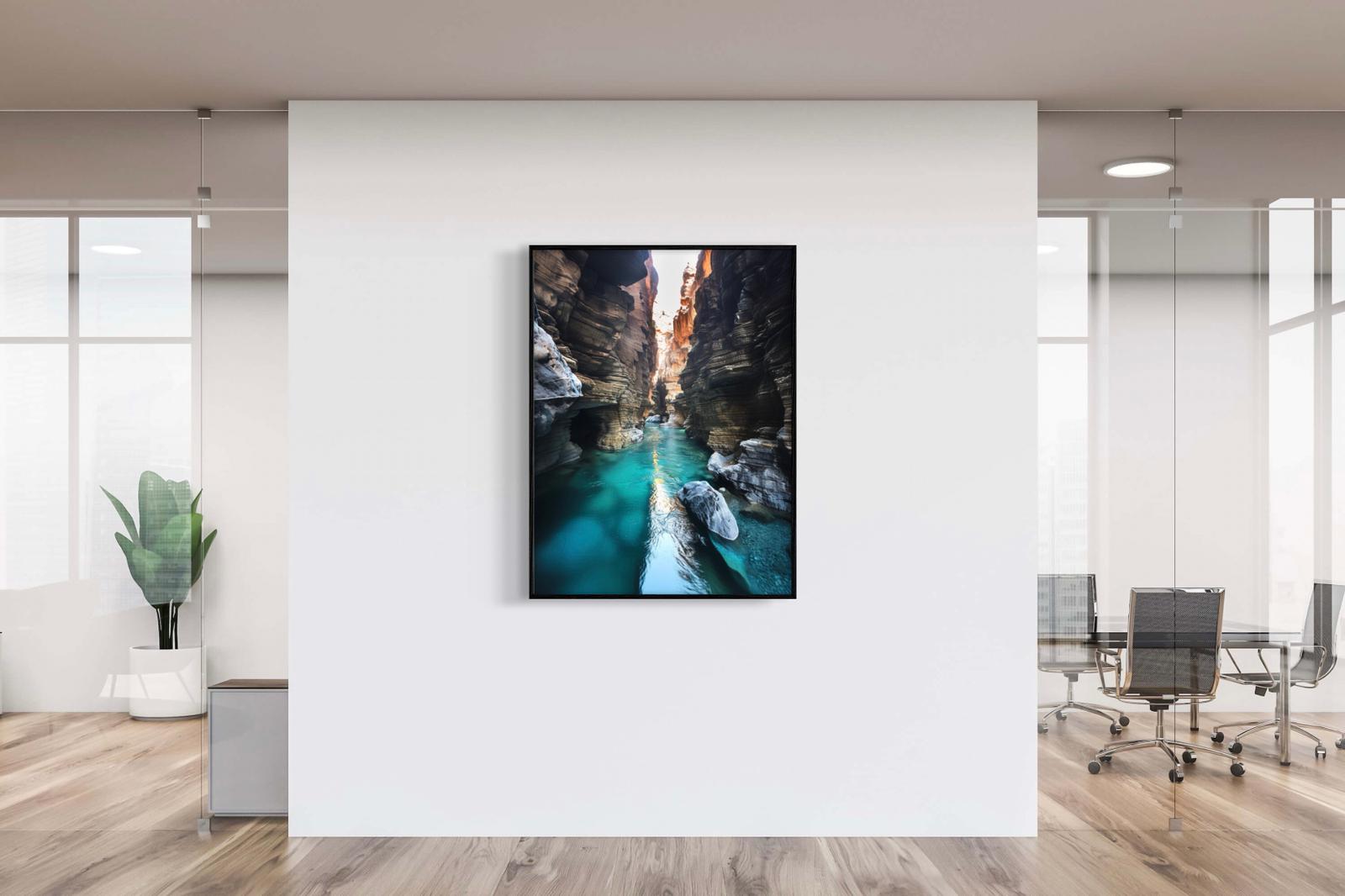 Canvas Prints, Art Space, Gorge, Poster Prints