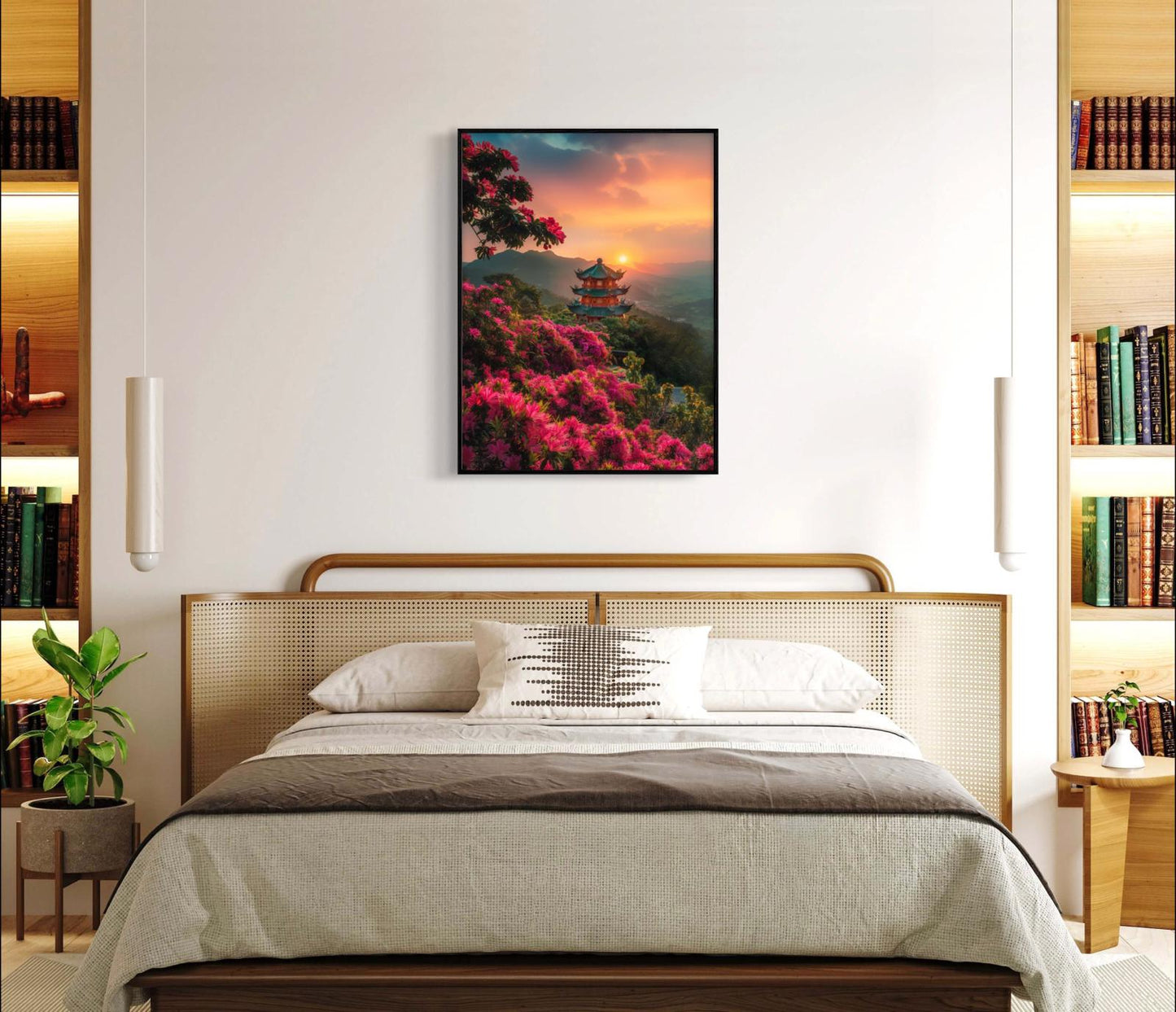 Canvas Print, Art Space, Temple, Poster Print