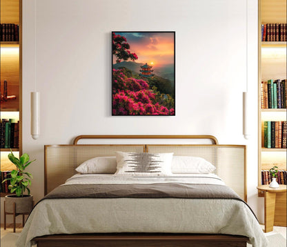 Canvas Print, Art Space, Temple, Poster Print