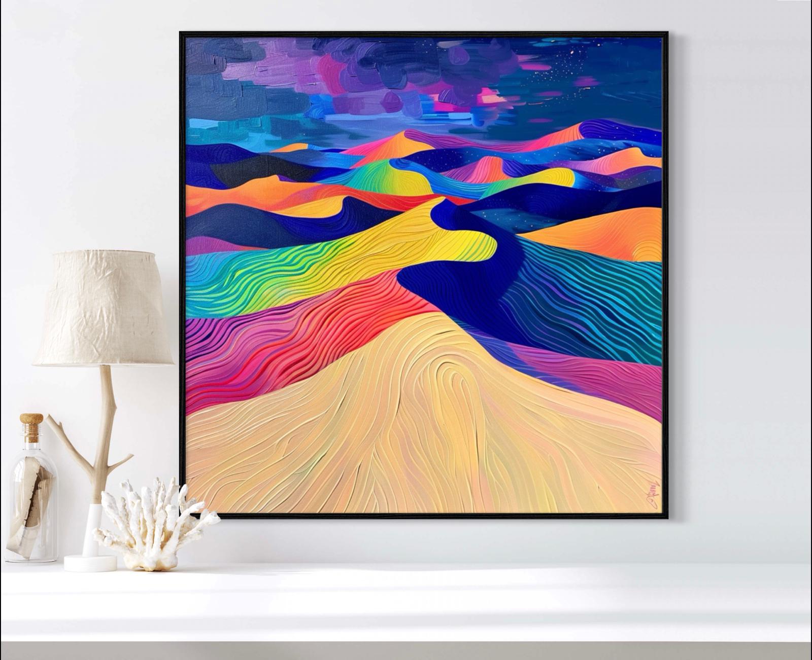 Canvas Prints, Art Space, Sand Dune, Poster Prints