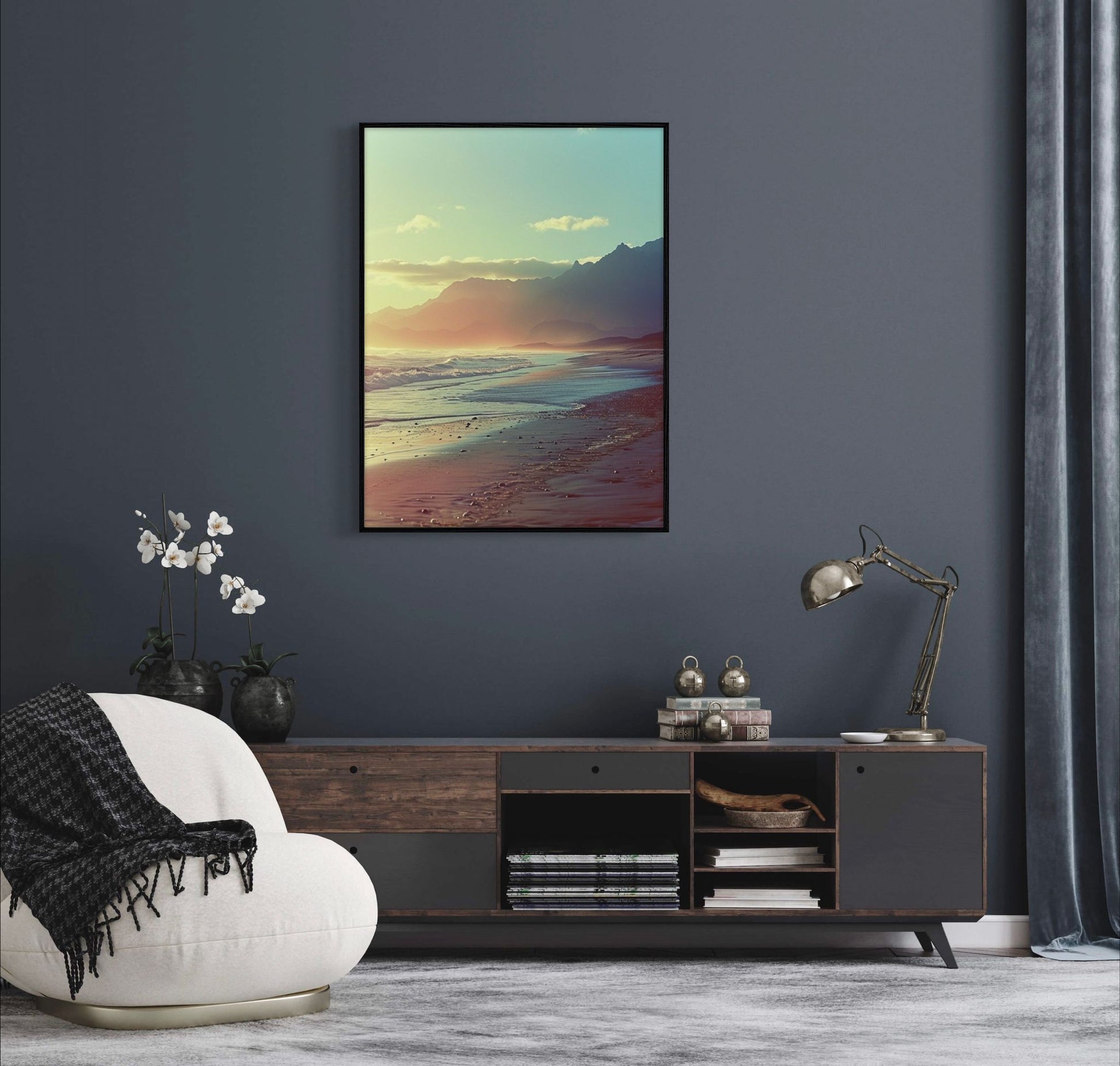 Canvas Prints, Art Space, sunrise, Poster Prints