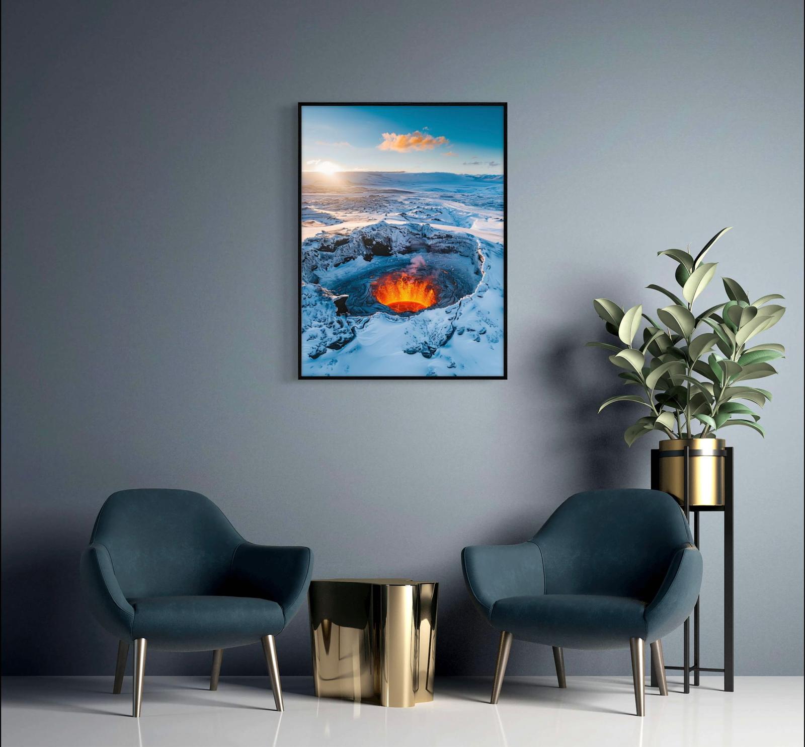 Canvas Prints, Art Space, Lava, Poster Prints