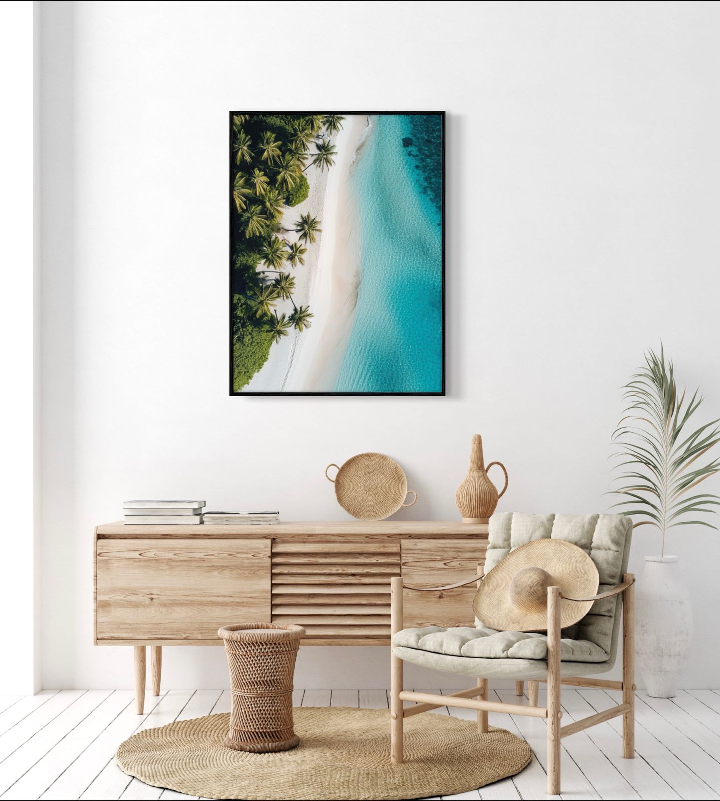 Canvas Prints, Art Space, Beach, Poster Prints