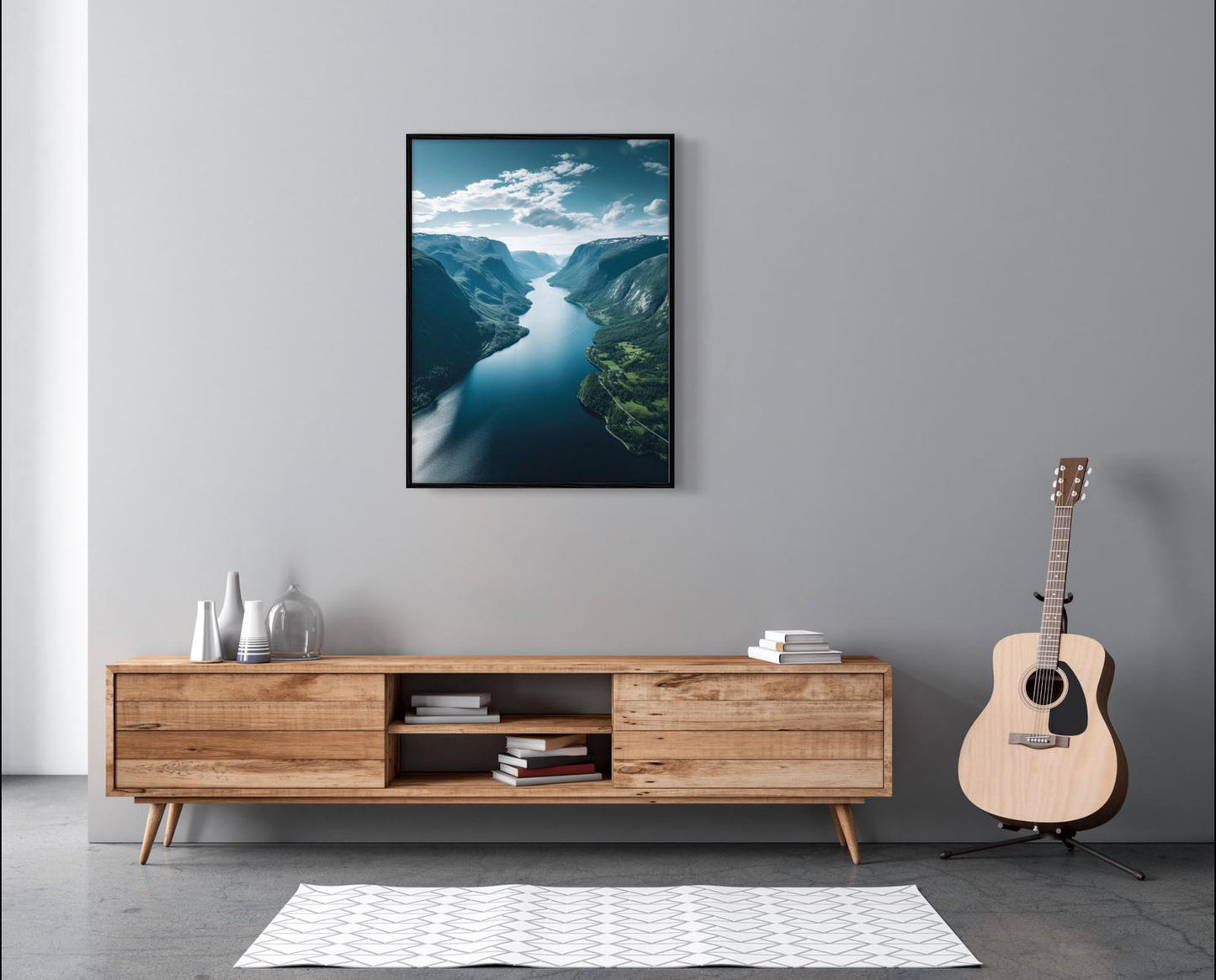 Canvas Prints, Art Space, Fjords, Poster Prints