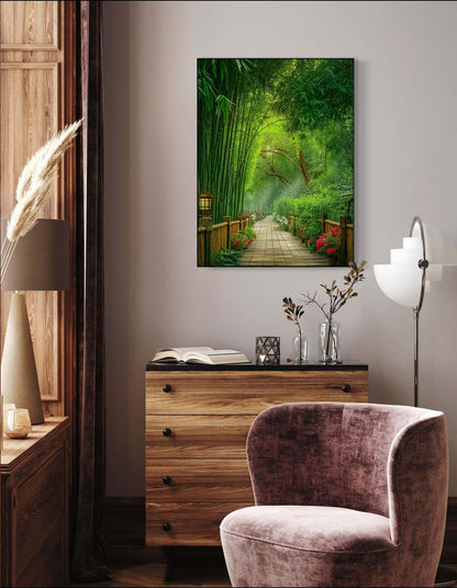 Canvas Prints, art space, Bamboo Forest, Poster Prints