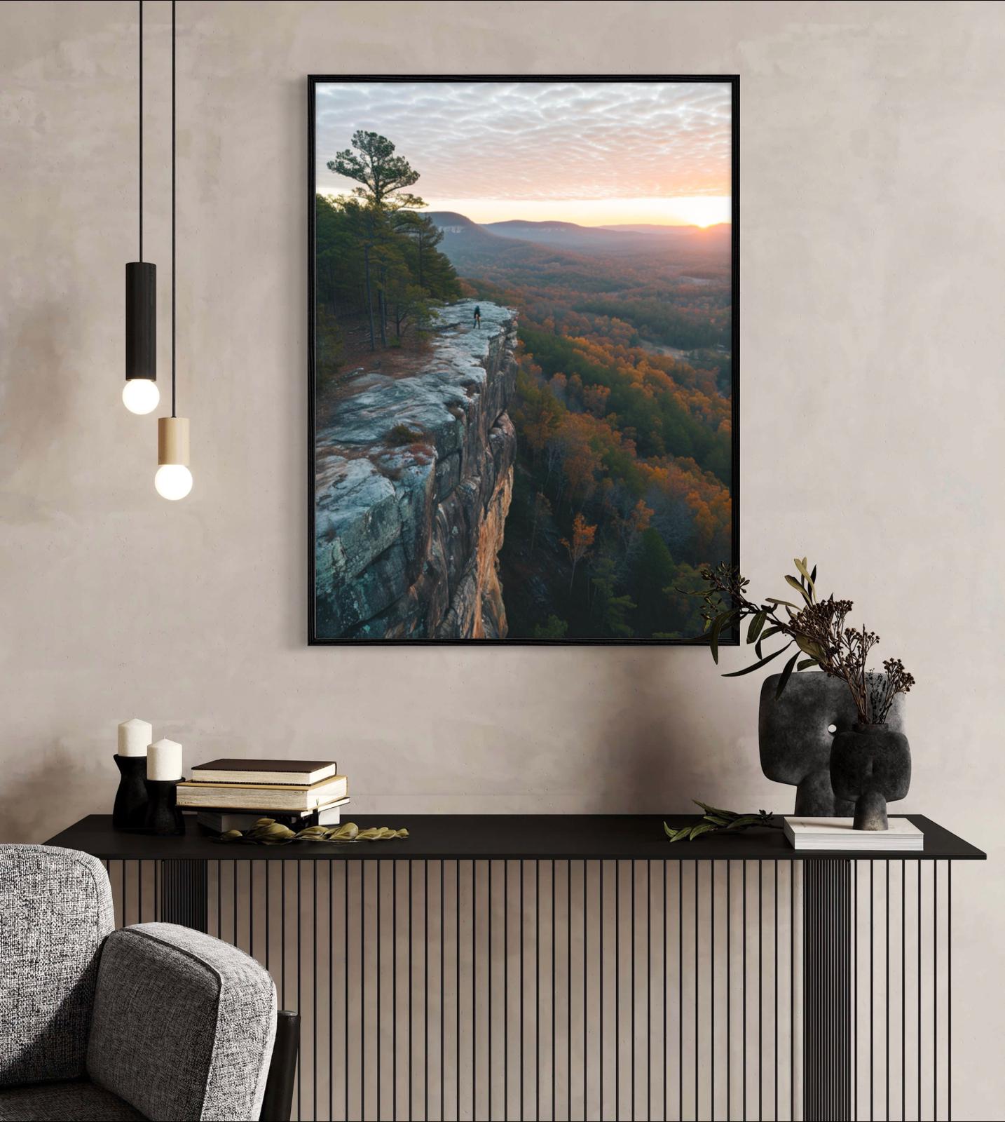 Canvas Prints, Art Space, Cliff, Poster Prints